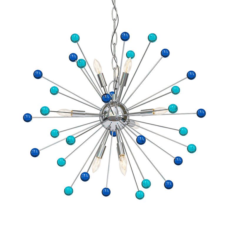 Contemporary Sputnik Chandelier (132238), 3d model 1