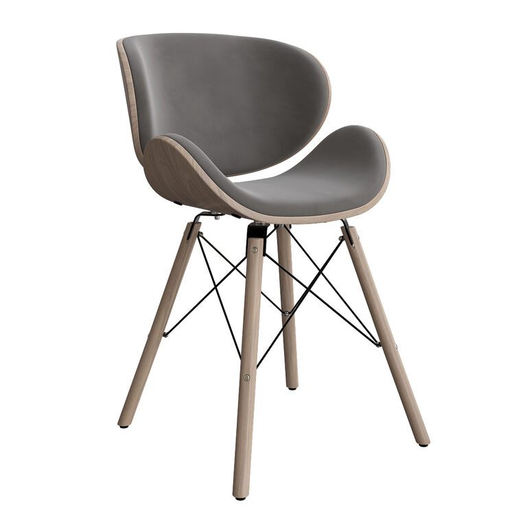 Стул Corvus Madonna Mid-century Teal Accent (132689), 3д модель 1