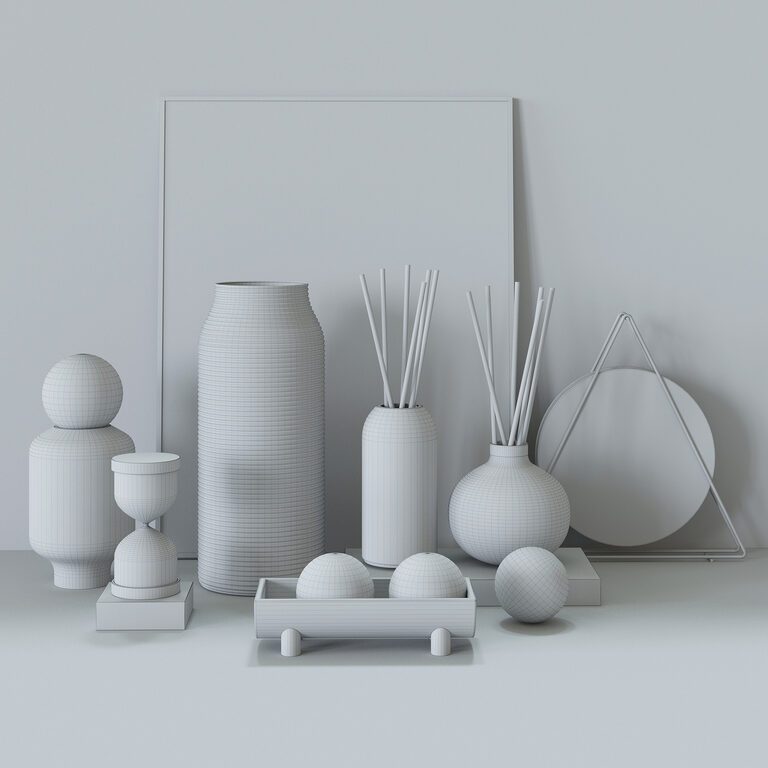 Decorative set 1 (134681) 3D model - Download 3D model Decorative set 1 ...
