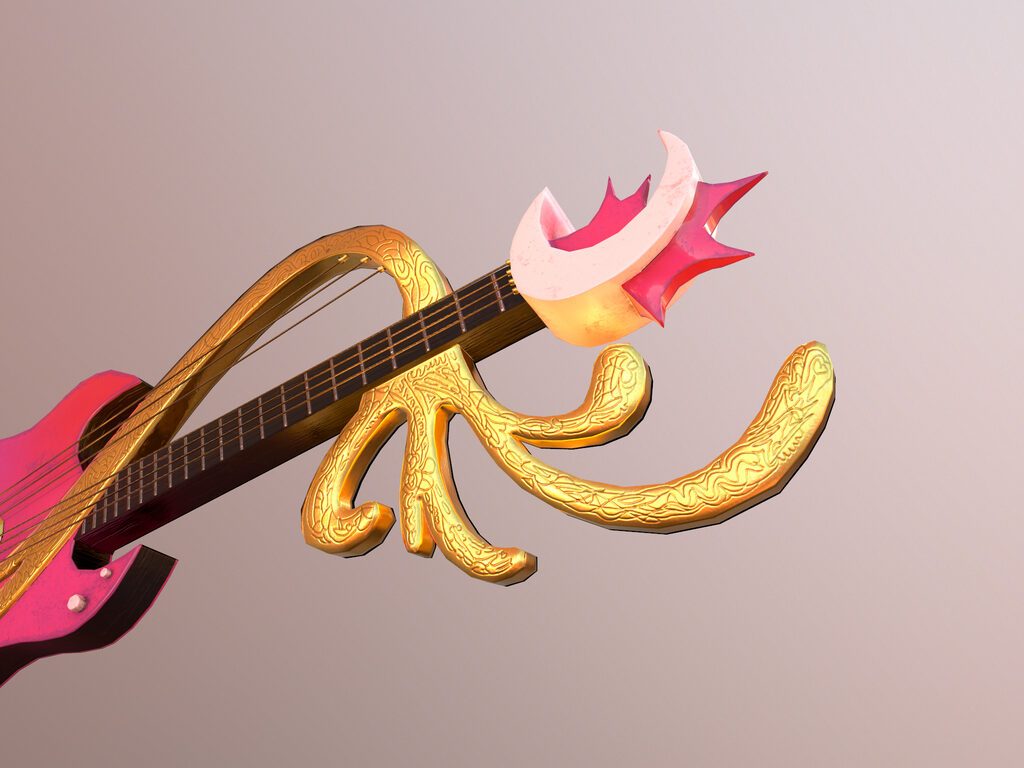 Guitar-arf (134725) 3D model - Download 3D model Guitar-arf (134725 ...