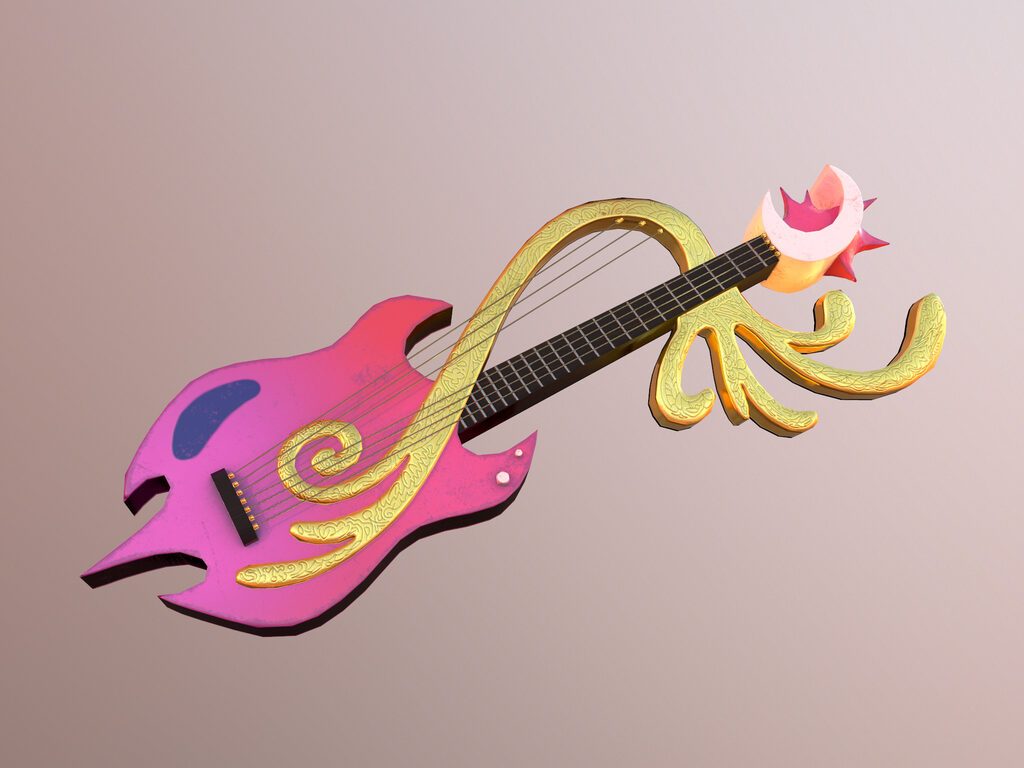 Guitar-arf (134725) 3D model - Download 3D model Guitar-arf (134725 ...