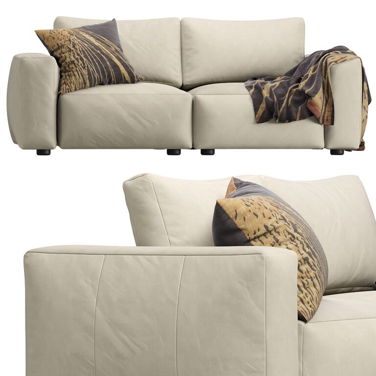 Coco Republic Soren Sofa 2 seat (134779), 3d model 1