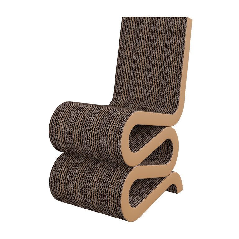 Стул Vitra Wiggle Side (134973), 3д модель 1