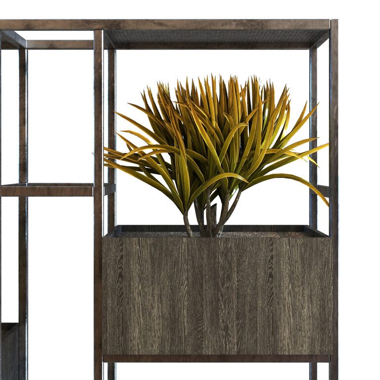 Rack with plants 057 (135002) 3D model - Download 3D model Rack with ...