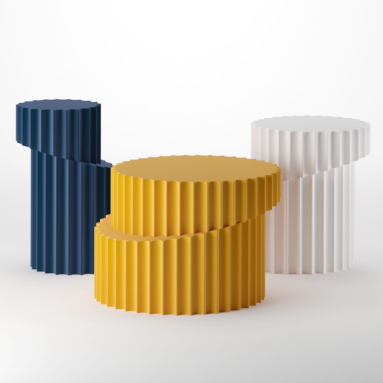 Доричні коктейльні столи Roche Bobois (135287), 3d модель 1