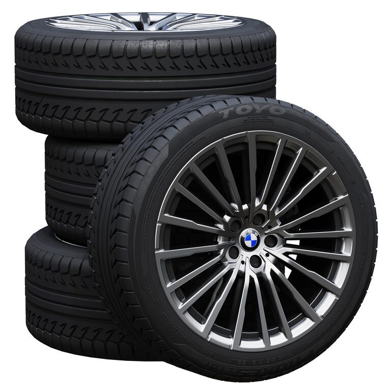 Колеса BMW Tires 3 (136730), 3д модель 1