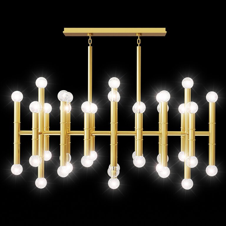 MEURICE RECTANGULAR chandelier (138882), 3d model 1