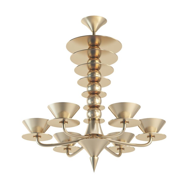 Lattimo Chandelier (139043), 3d model 1