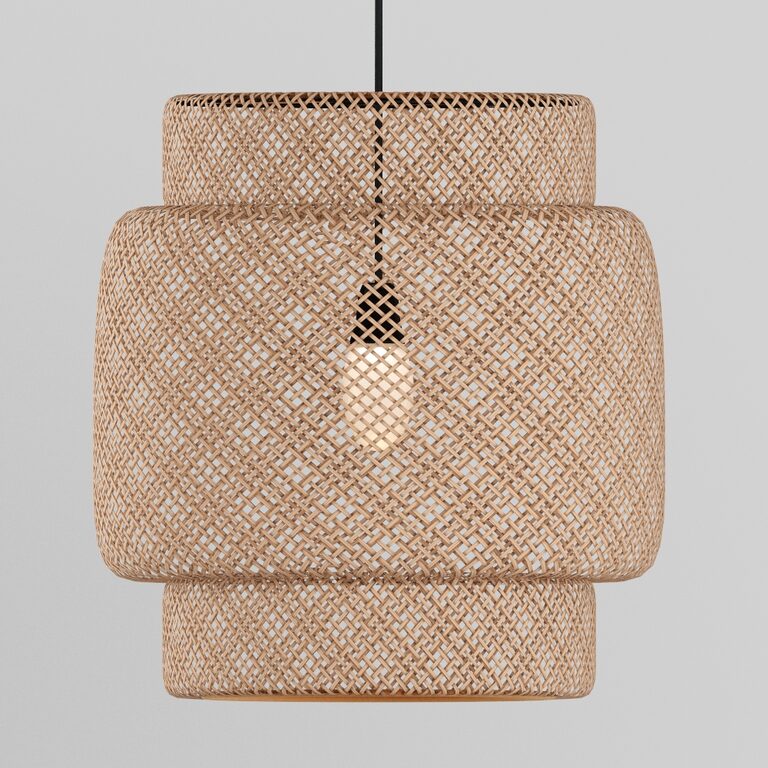 SINNERLIG Woven pendant lamp (139087) 3D model - Download 3D model ...