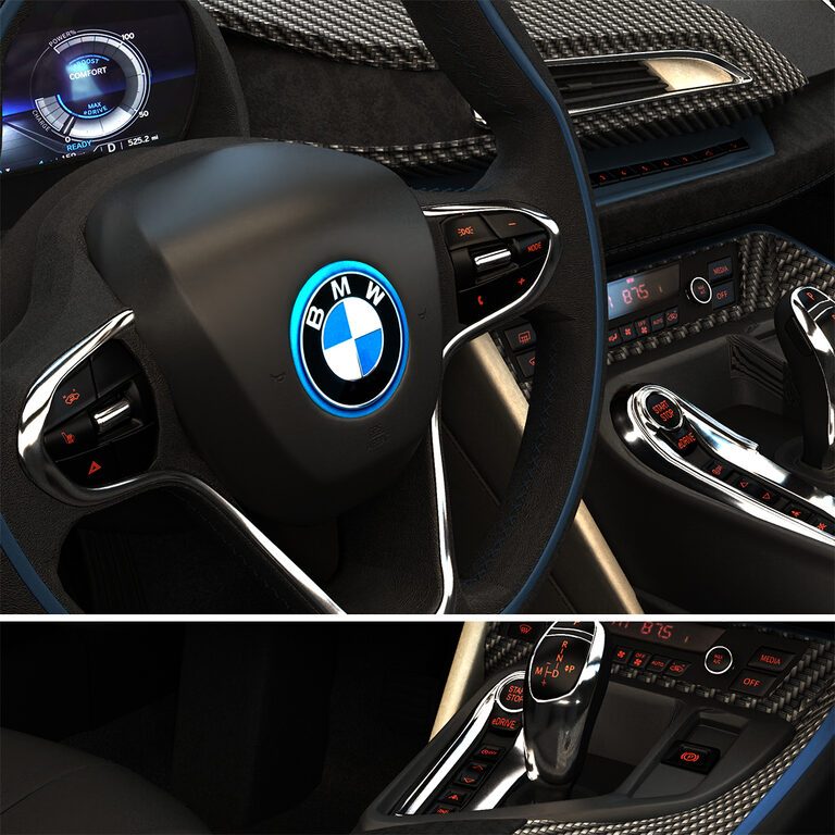 Bmw i8 roadster car (140581) 3D model - Download 3D model Bmw i8 ...