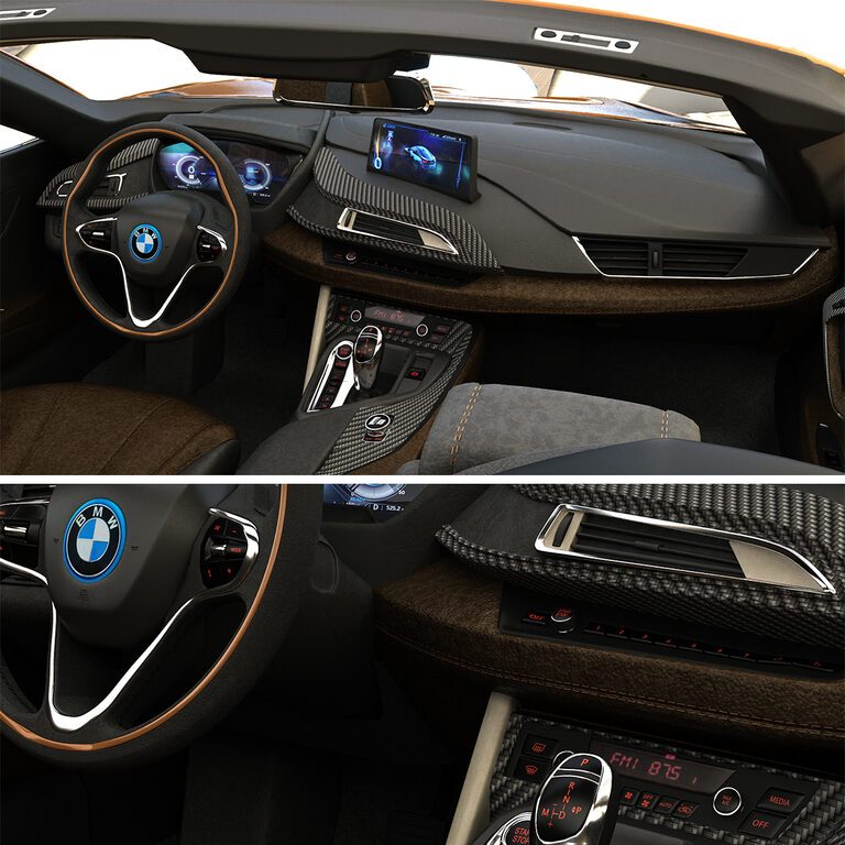Bmw i8 roadster car (140581) 3D model - Download 3D model Bmw i8 ...