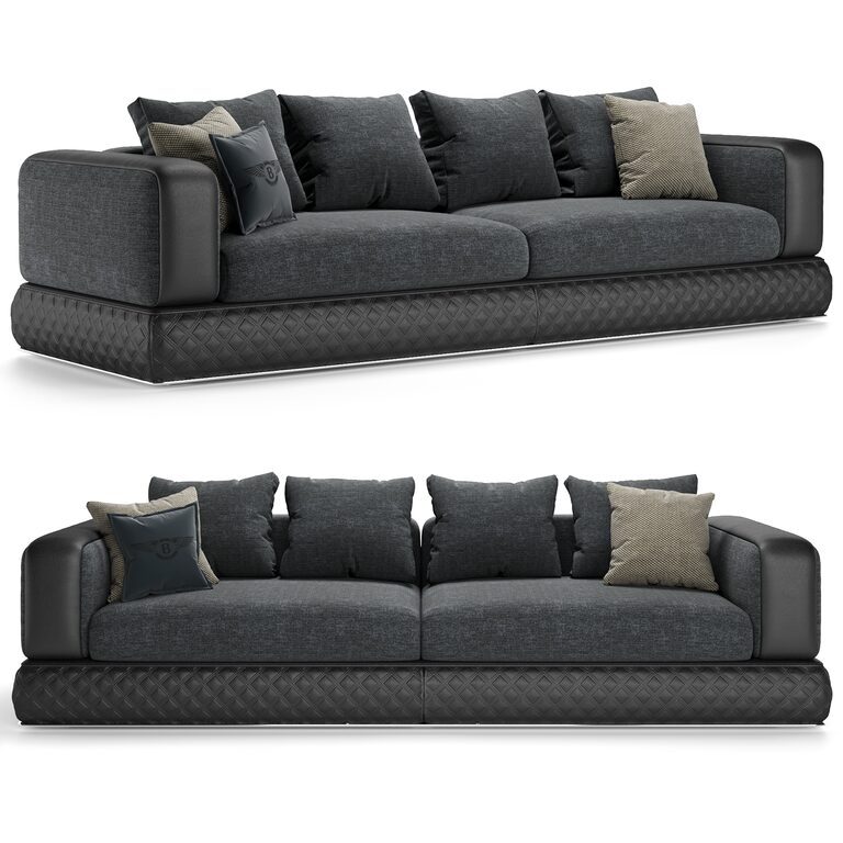 Bentley Home Westbury Sofa (144248), 3d model 1