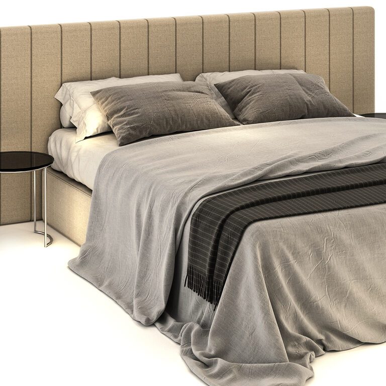Modena Hardware Modena hardware ivory bed (145517) 3D model - Download 3D model Modena ...