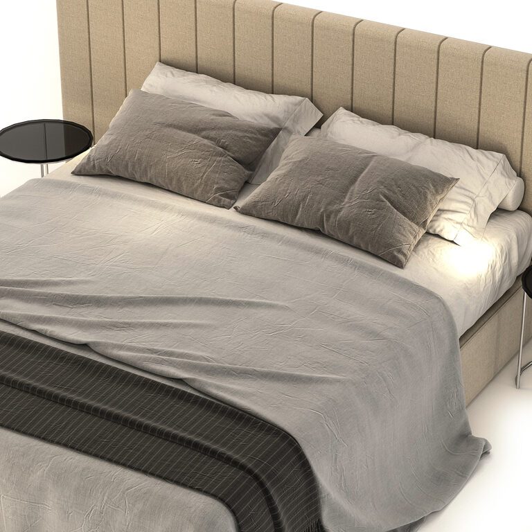 Modena Hardware Modena hardware ivory bed (145517) 3D model - Download 3D model Modena ...