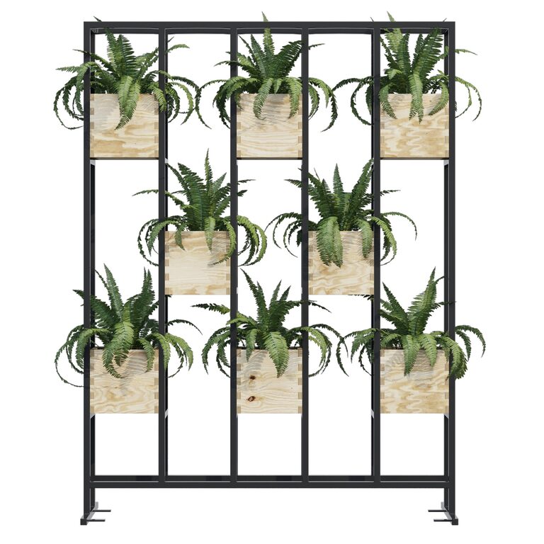 AIKO Planter Rack (145524) 3D model - Download 3D model AIKO Planter ...