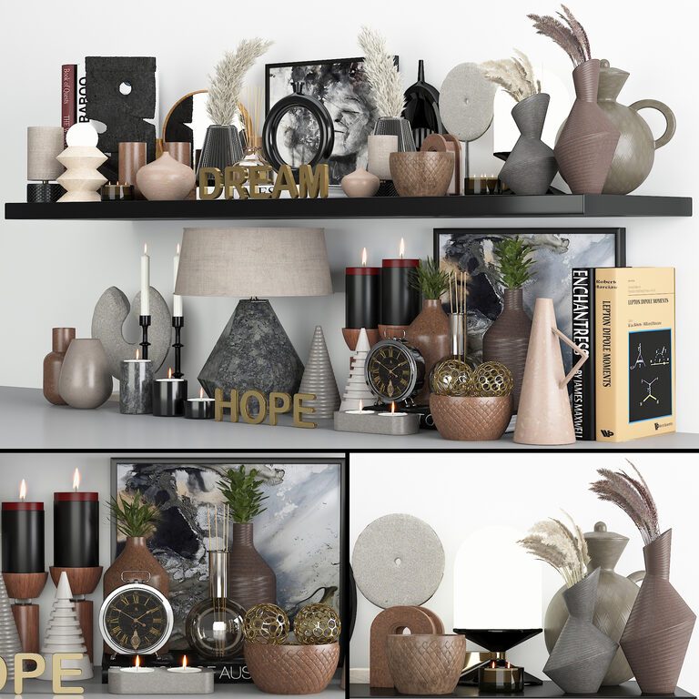 Luxter modeling decorative set vol 1 (145533) 3D model - Download 3D ...