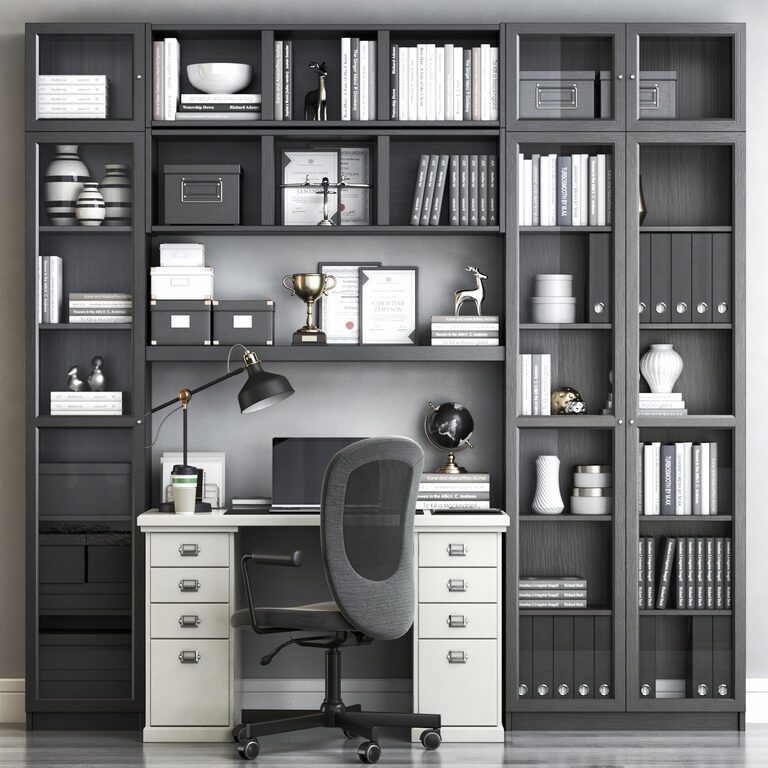 Office workplace IKEA 77 (152273), 3d model 1