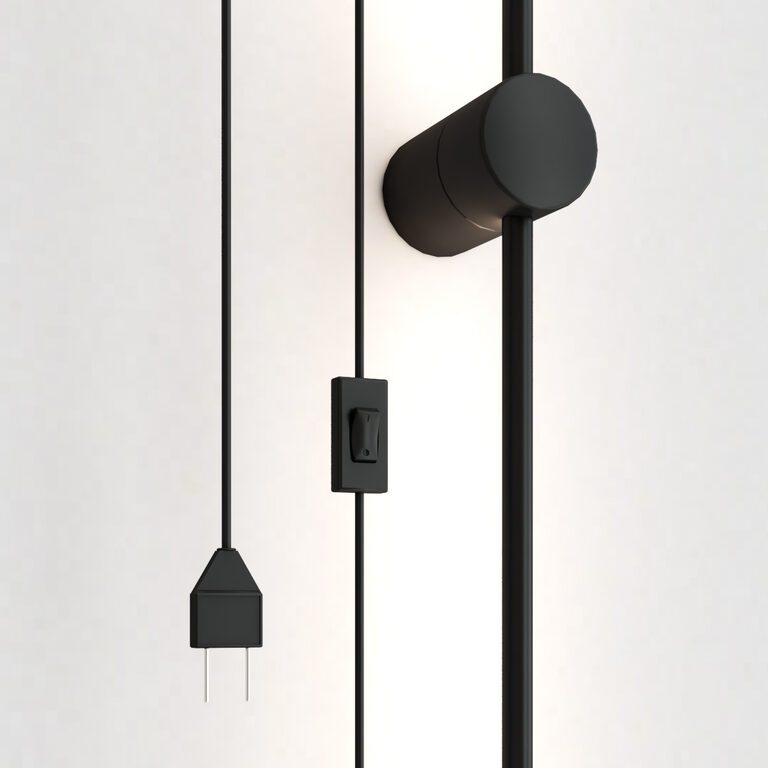 Ditoon Modern Plug in Wall Sconce (154432) 3D model - Download 3D model ...