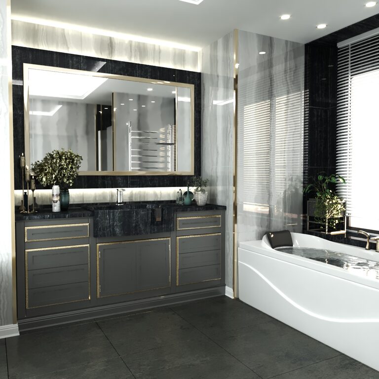 Bathroom interior 3D models - Download 3D models | 3d-baza.com