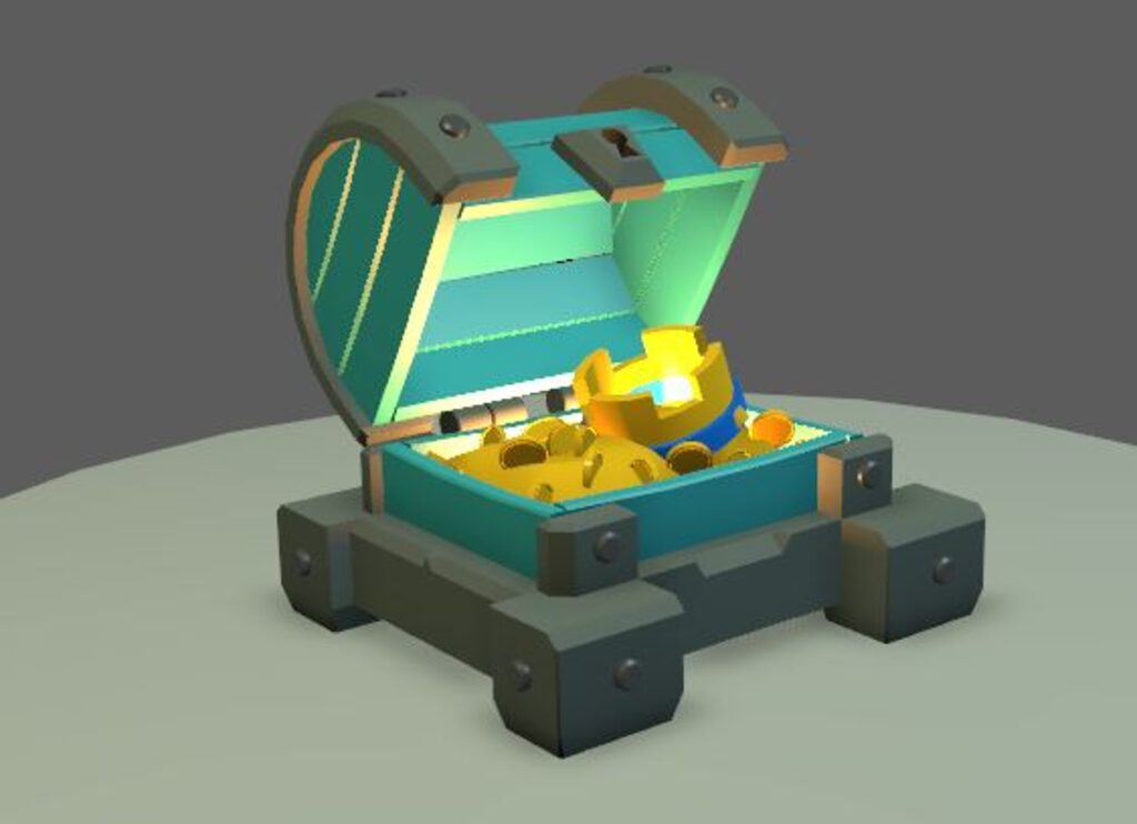 Treasure Chest (157367) 3D model - Download 3D model Treasure Chest ...