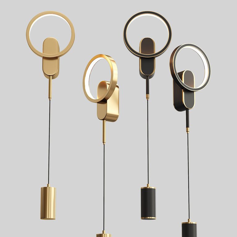 Wall lamp (157551), 3d model 1