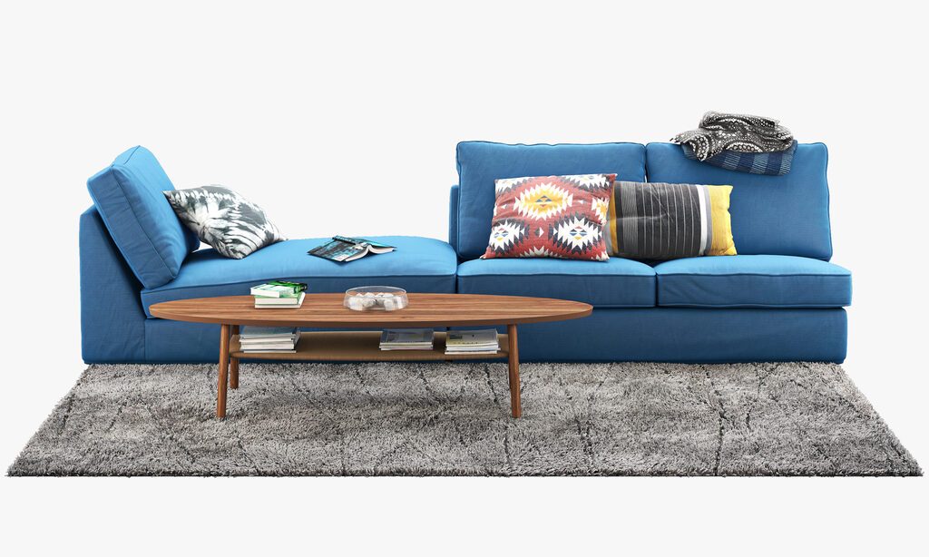 Ikea Kivik Sofa (157703) 3D model - Download 3D model Ikea Kivik