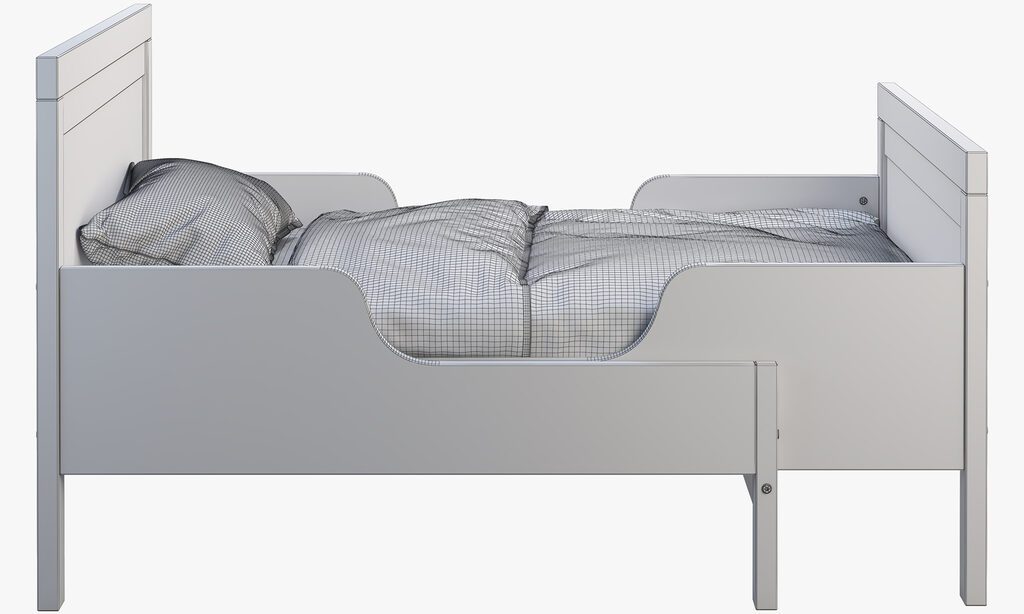 Ikea Sundvik Bed 4 (157713) 3D model - Download 3D model Ikea