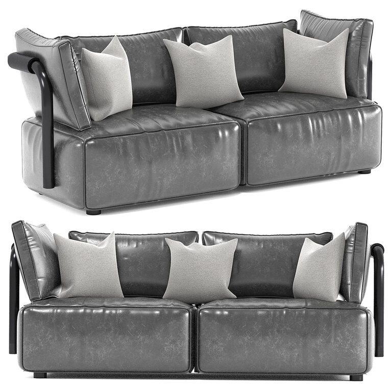 Sofa Collection Soft Props (164495), 3d model 1
