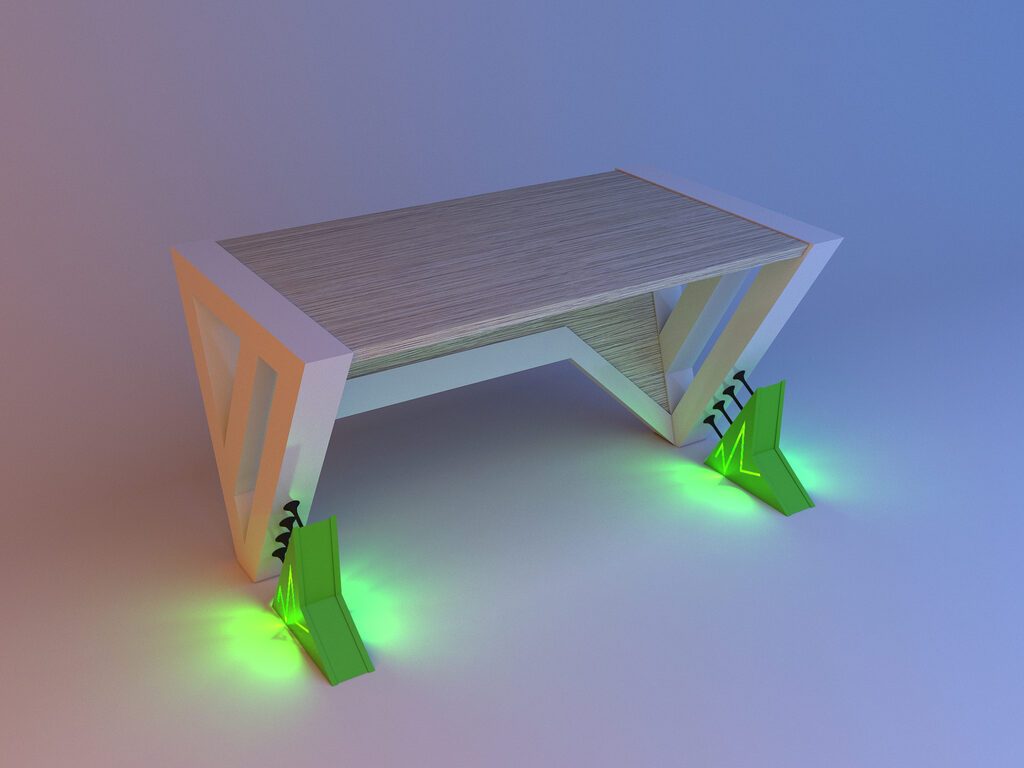 Сучасний стіл майбутнього (164508), 3d модель 1