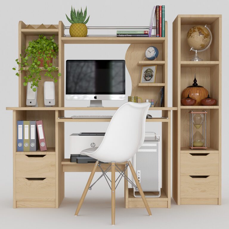 Office workplace 004 (164541), 3d model 1