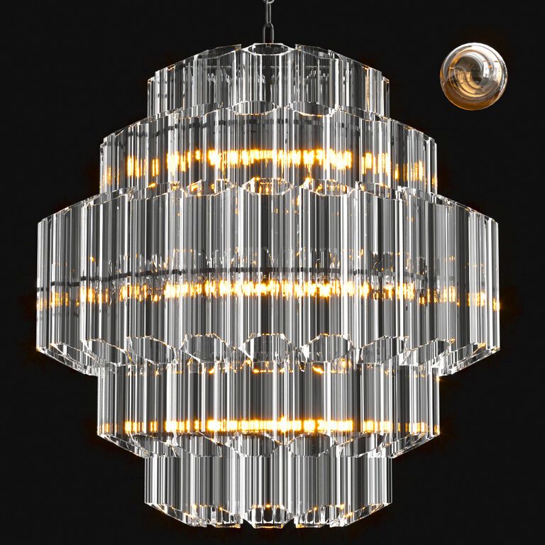 Vittoria Chandelier (166575), 3d model 1