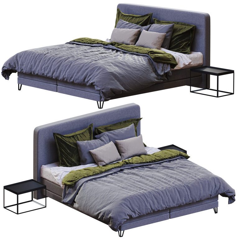 Boxspring Головна 101 - Op Voorraad (167904), 3d модель 1