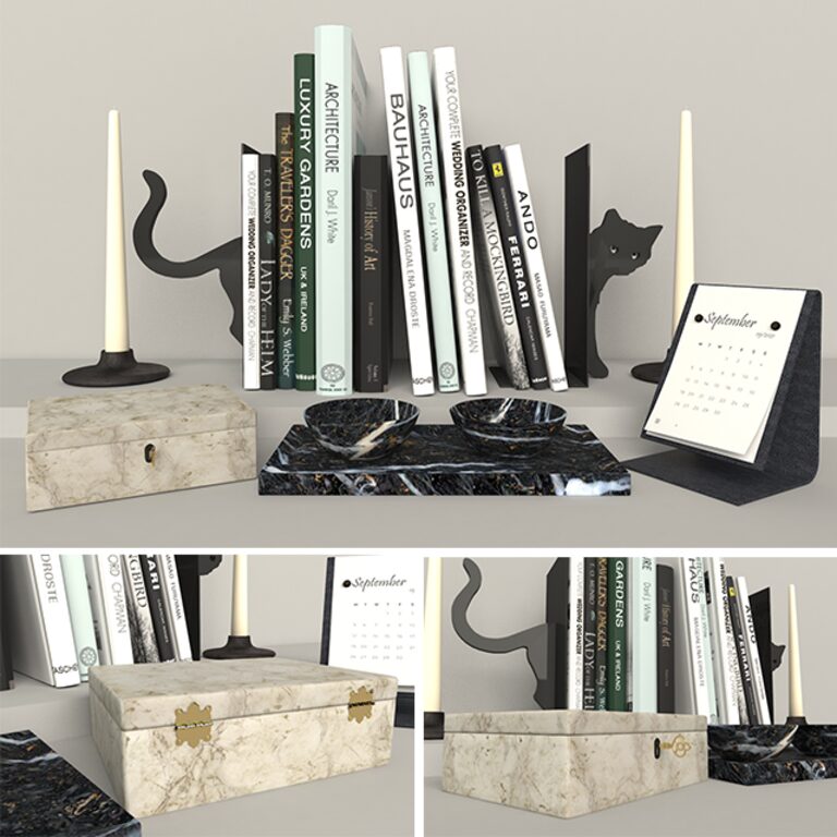 Decorative set 01 (168179) 3D model - Download 3D model Decorative set ...