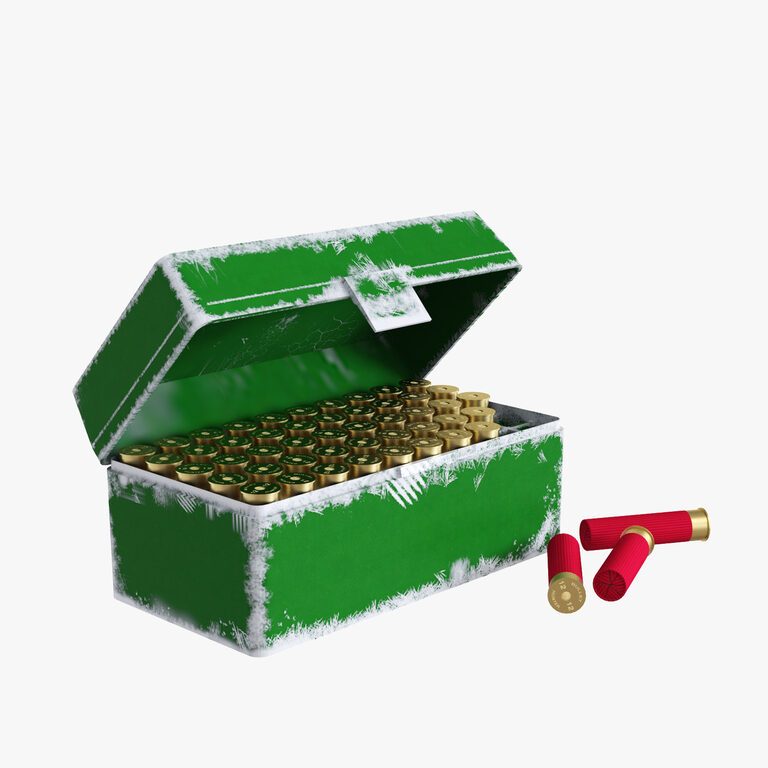 MTM 50 Round Ammo/Ammunition Bullet Box Scratched (168297) 3D model ...