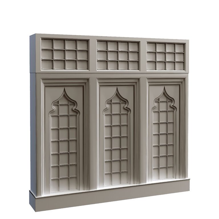Turich Window Old Turkish Window set 134 (168647) 3D model - Download 3D model Old ...