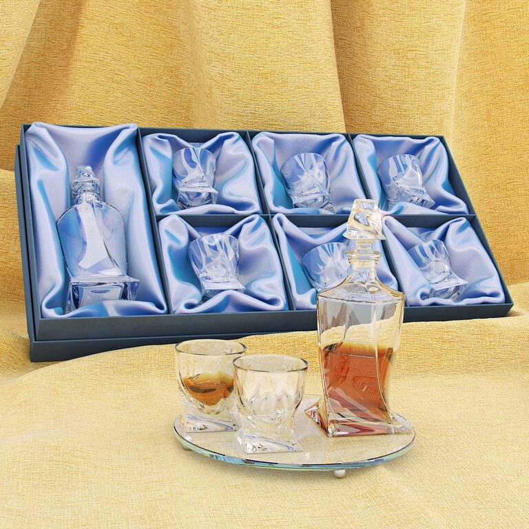 Набор для виски Quadro Crystal Bohemia Set (168659), 3д модель 1