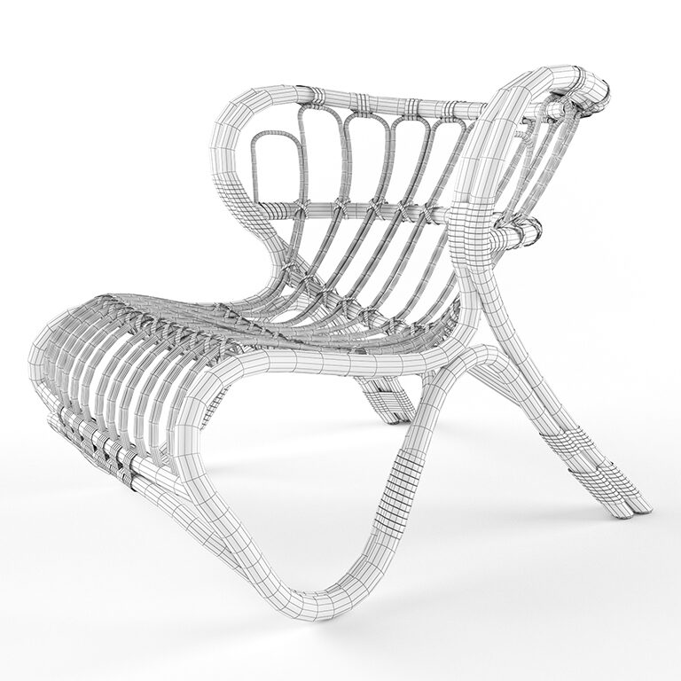 Кресло Sika Design Fox Cool Nature (176282) 3D модель - Скачать 3D ...