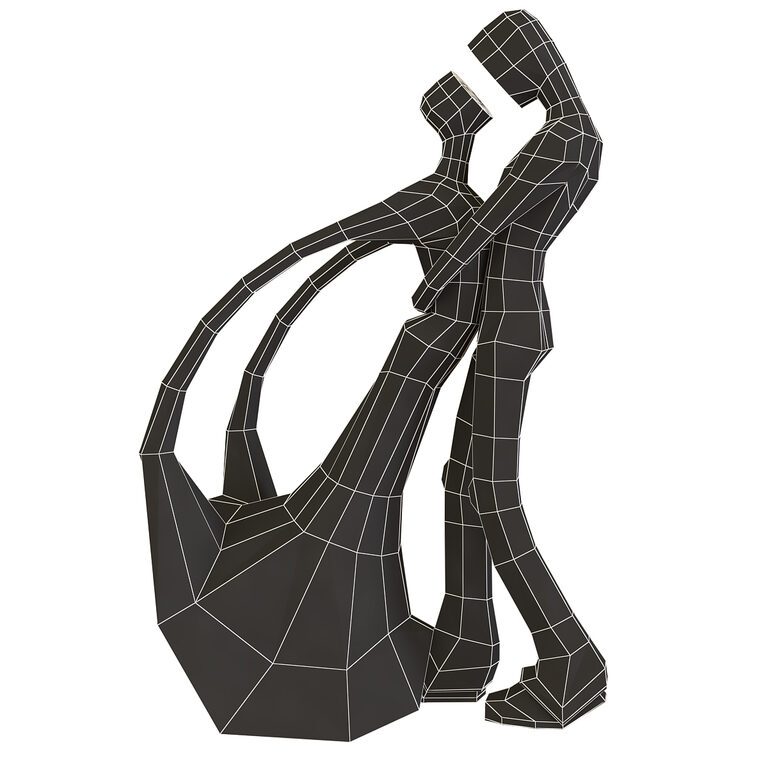 Abstract 3d Statues Rfa Sculpture Abstract (176332) 3D model - Download 3D model Sculpture ...