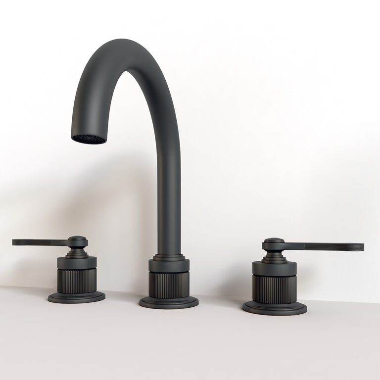 Встроенный в столешницу смеситель для умывальника Gessi (178520), 3д модель 1