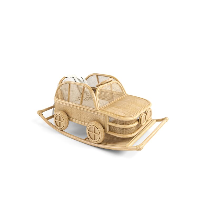 Kids Rattan BMW rocking armchair car (181826) 3D model - Download 3D ...