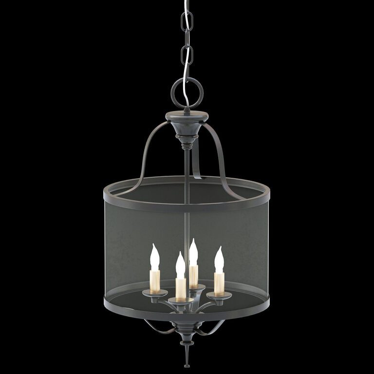 Currey & Company Ardmore Lantern Сhandelier (18785), 3d model 1