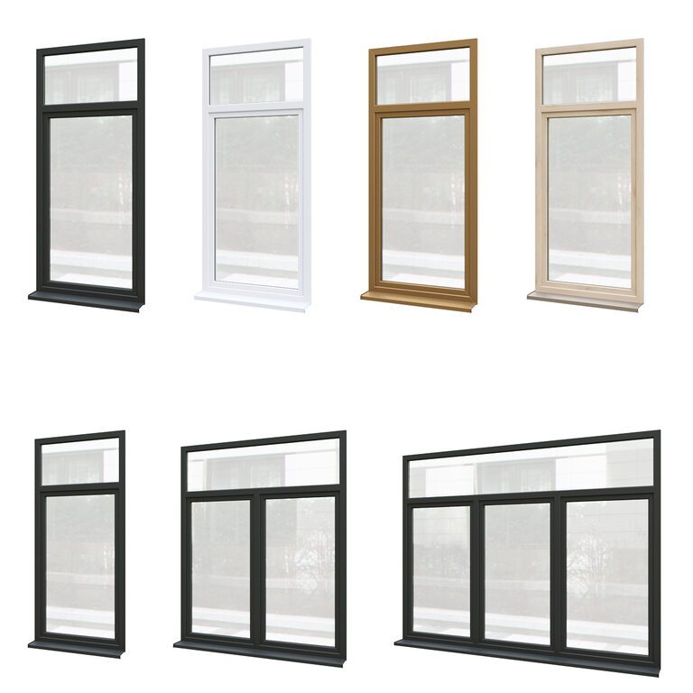 Exterior windows v.03 (188834) 3D model - Download 3D model Exterior ...