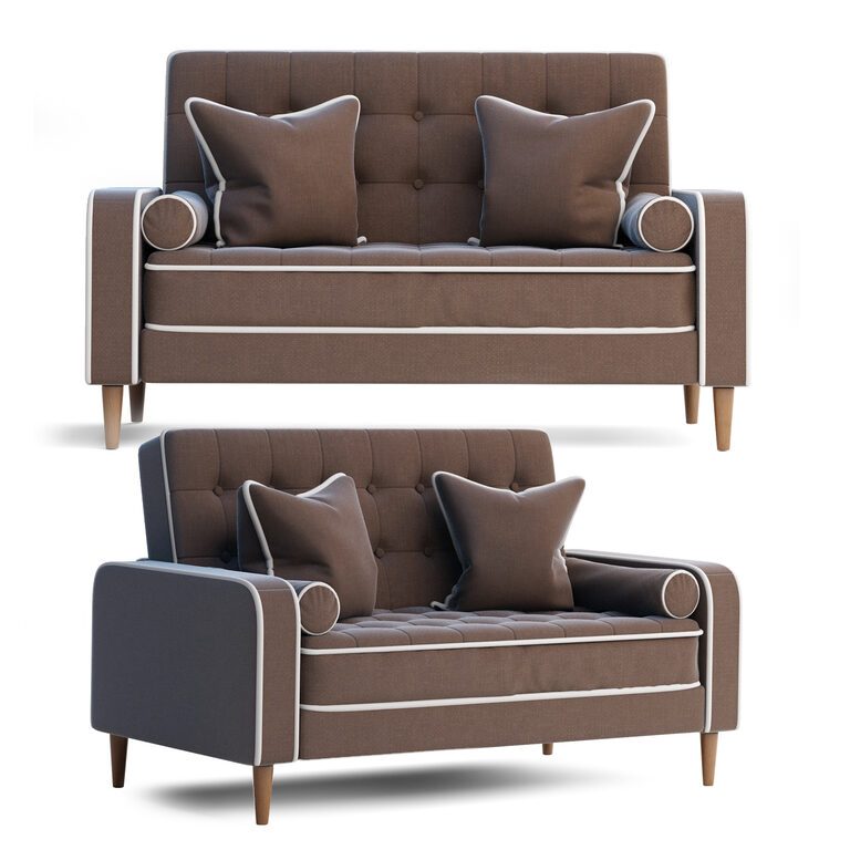 Диван Navi TWILL LOVESEAT (194053), 3d модель 1