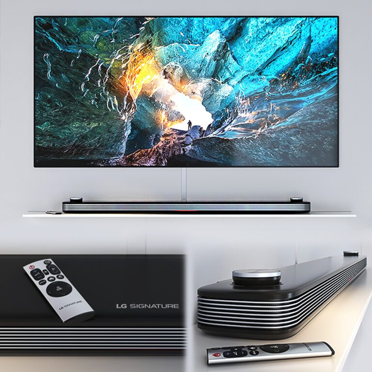 Lg Signature Wallpapper Oled 4k телевізор (201912), 3d модель 1