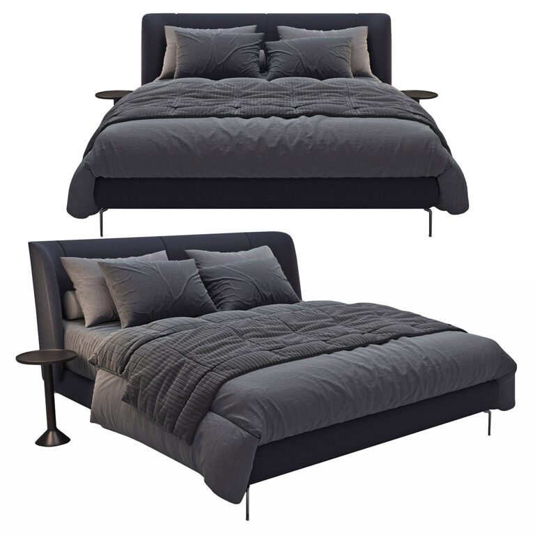 Bed TUFJORD Ikea (206925), 3d model 1