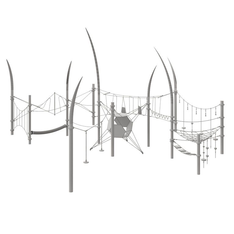 Kompan COR10440 Giant Reed Playground Equipment (20747) 3D model ...