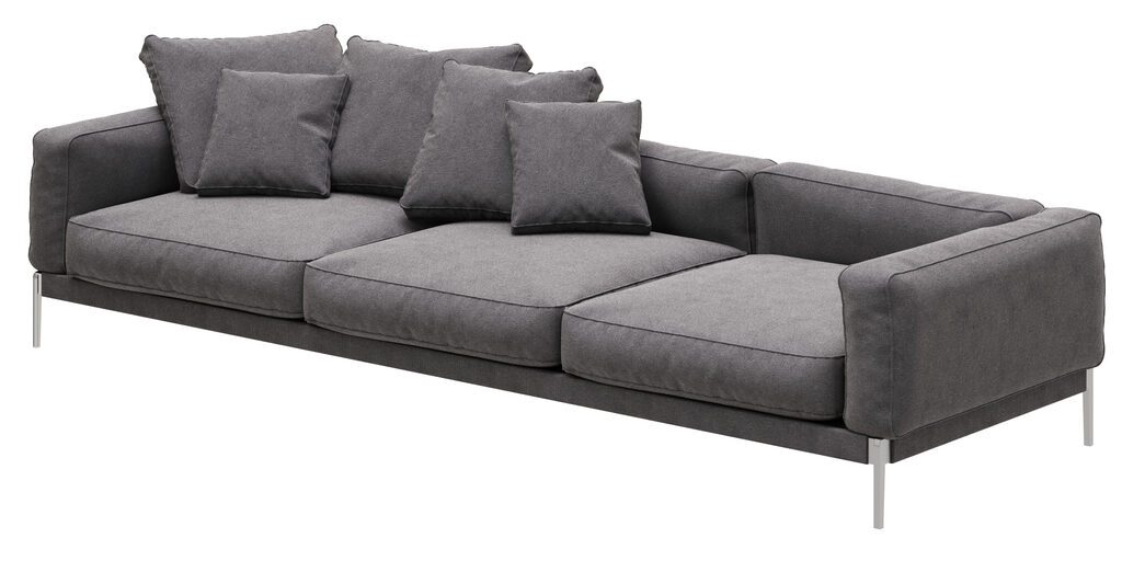 Диван Flexform Romeo 2 (20885), 3д модель 1