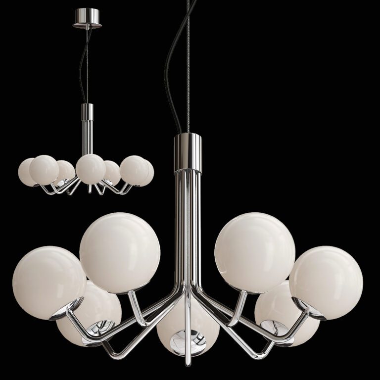 Chandelier Simrishamn Ikea (211930) 3D model - Download 3D model