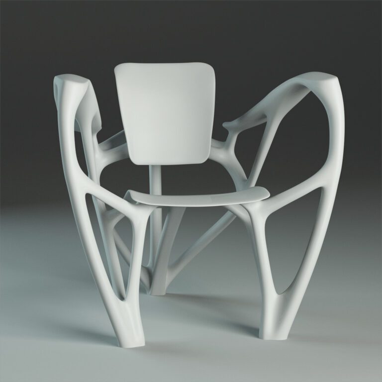 Armchair Bone by Joris Laarman (212908) 3D model - Download 3D model ...