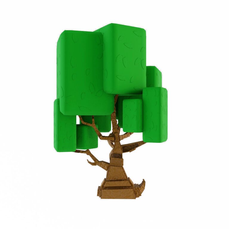 Fantasy tree 17 (213008), 3d model 1